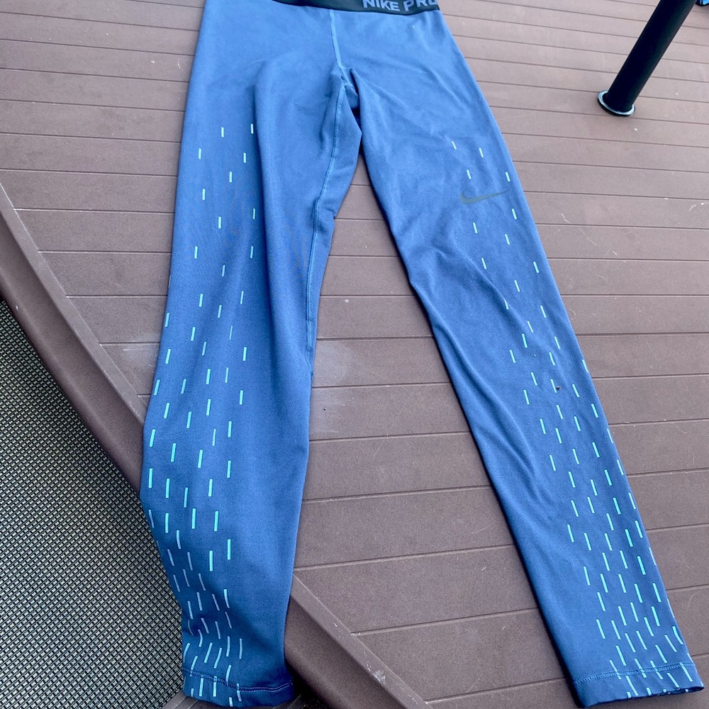 Nike blue leggings